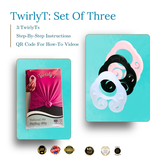 TwirlyT: "Tailored Fit": Set Of Three